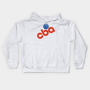 Defunct CBA Basketball League Kids Hoodie